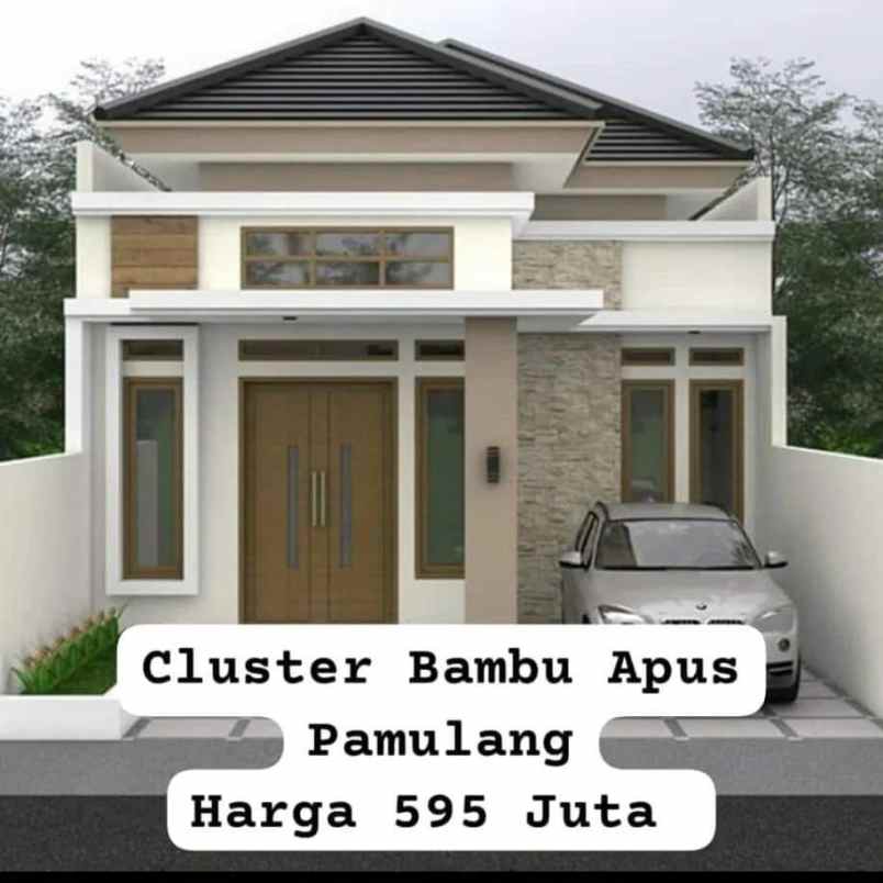 rumah 1 lantai di bambu apus pa amulang