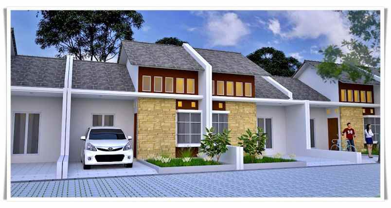 rumah 1 lantai mawar residence