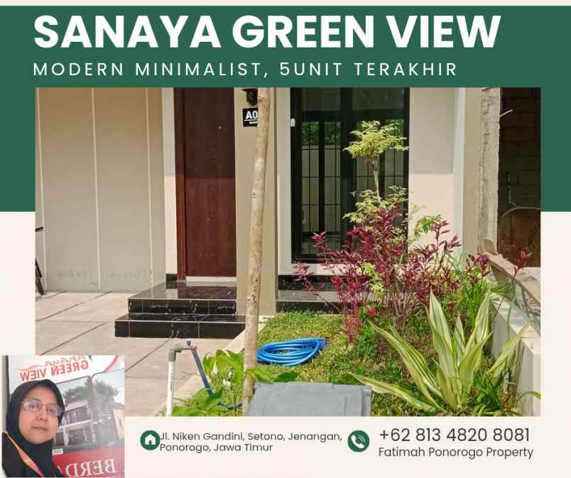 rumah 2 lantai syariah modern minimalis di ponorogo