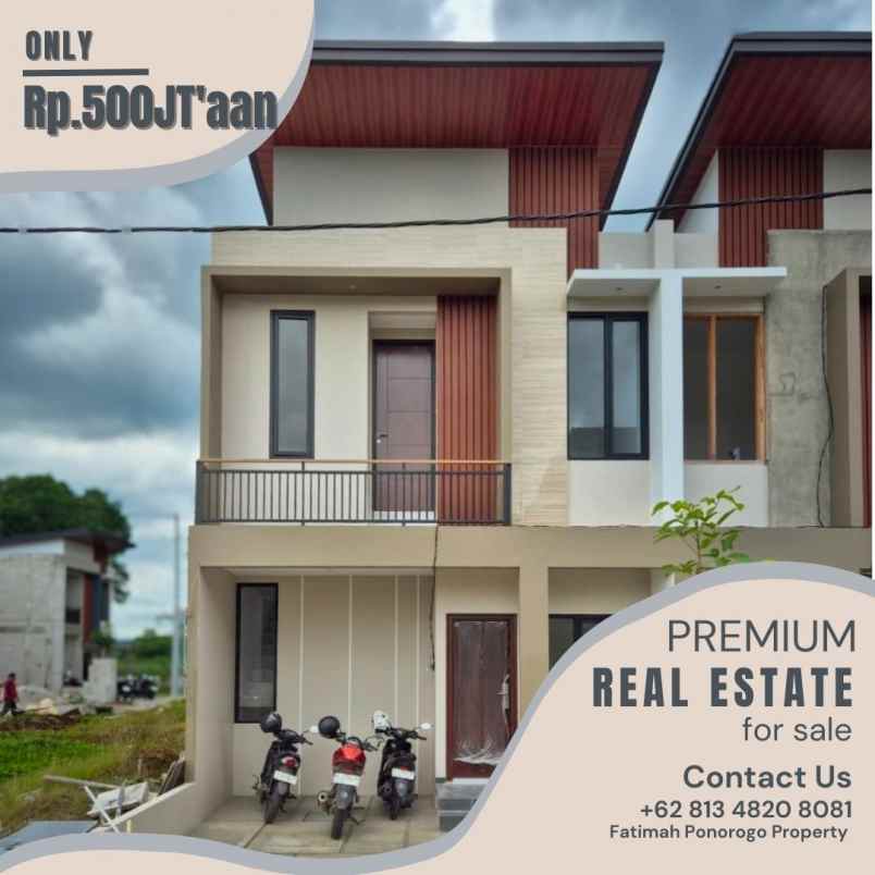 rumah 2lantai ponorogo kota