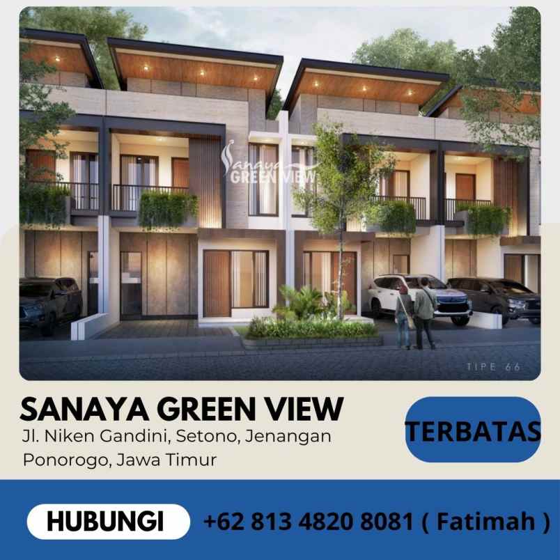 rumah asri minimalis ponorogo