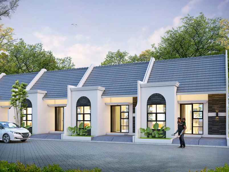 rumah cluster modern clasik