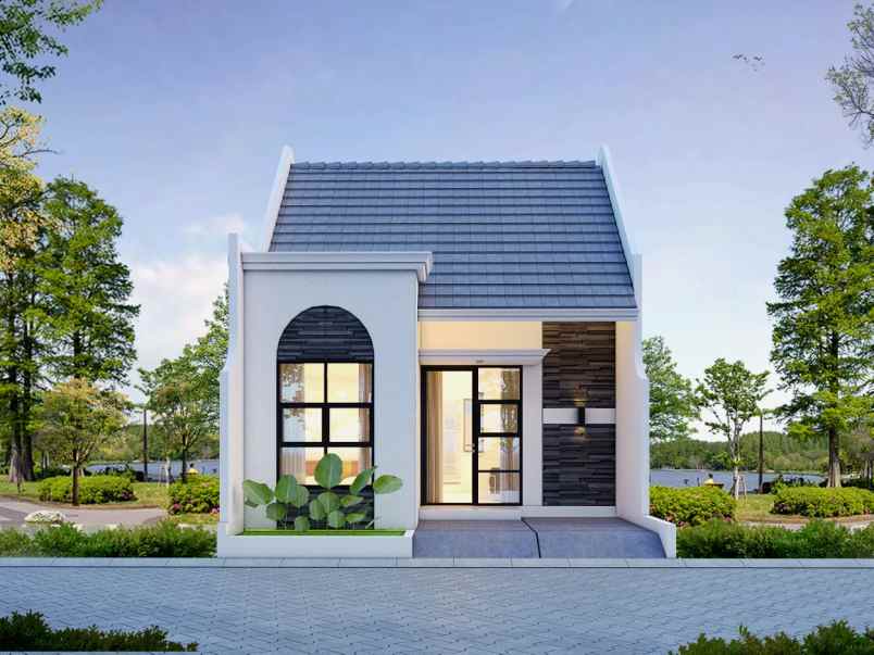 rumah cluster modern clasik