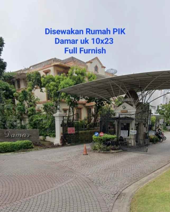 rumah damar pik 4br full furnish