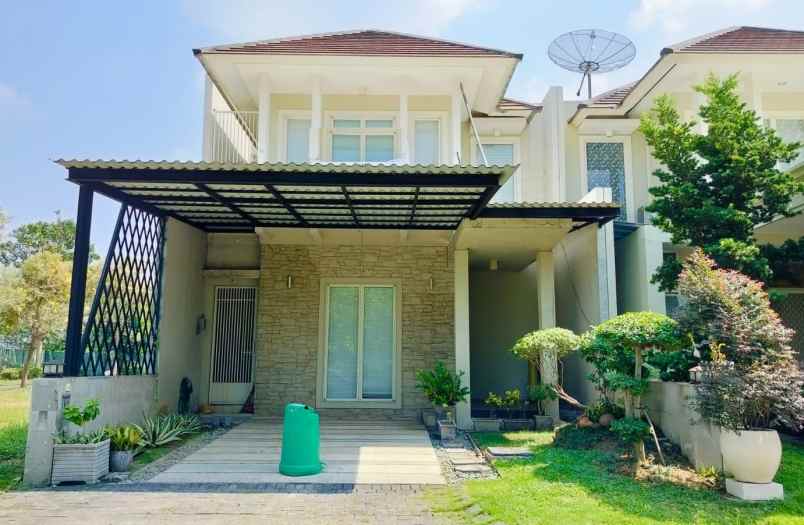 rumah dijual wisata bukit mas full furnish siap huni