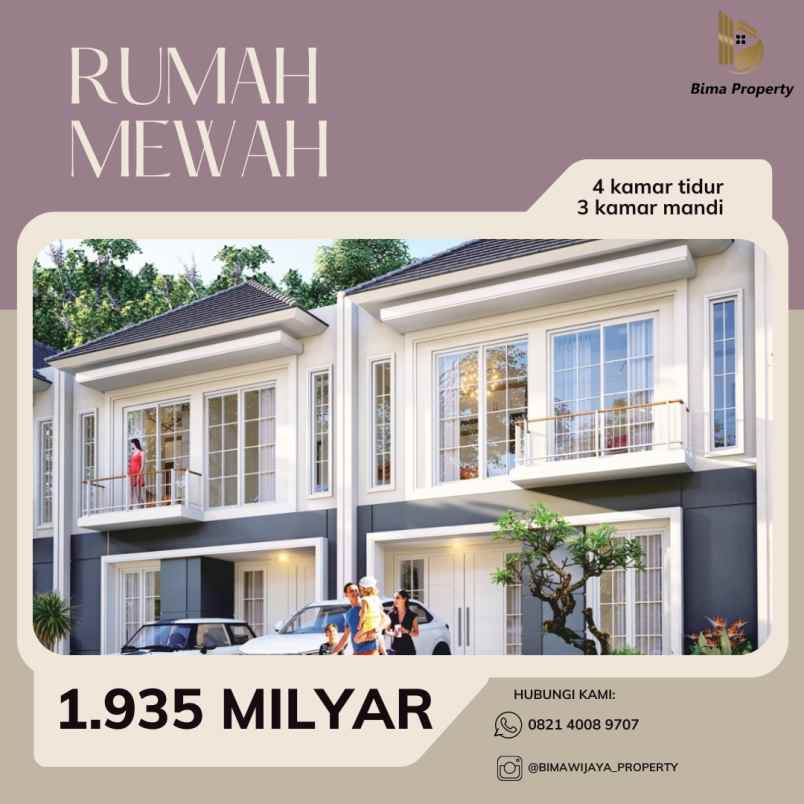 rumah elite area kota malang