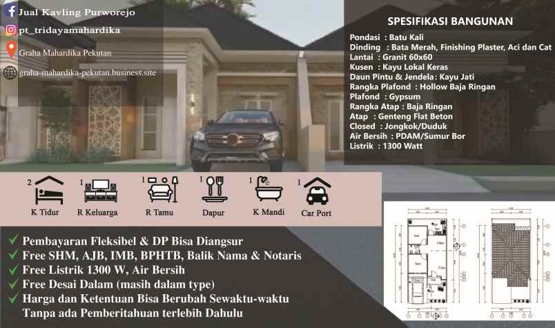 rumah jl samperna pekutan bayan