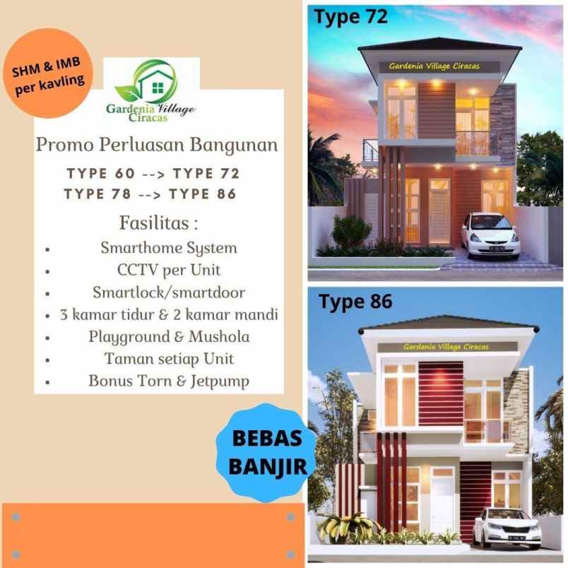 rumah kel cibubur kec ciracas