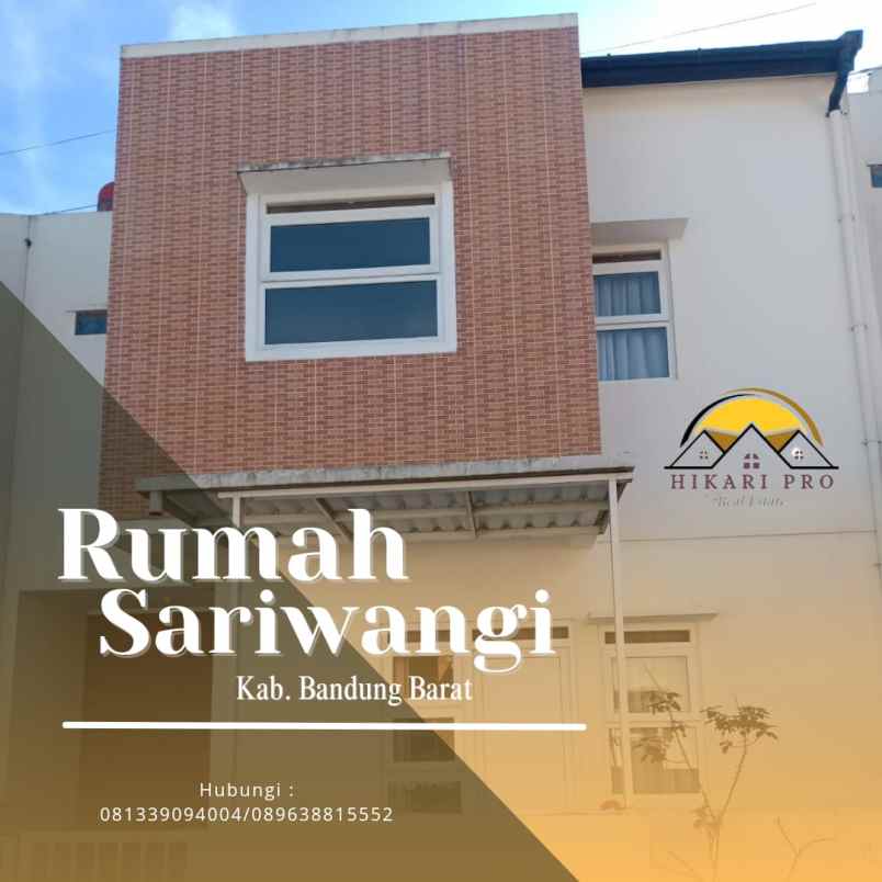 rumah komplek bumi sariwangi siap huni