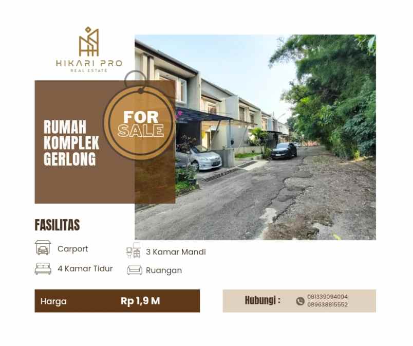 rumah komplek gerlong kota bandung