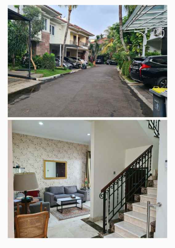 rumah mewah townhouse 2 lantai ff s pool shm b u b