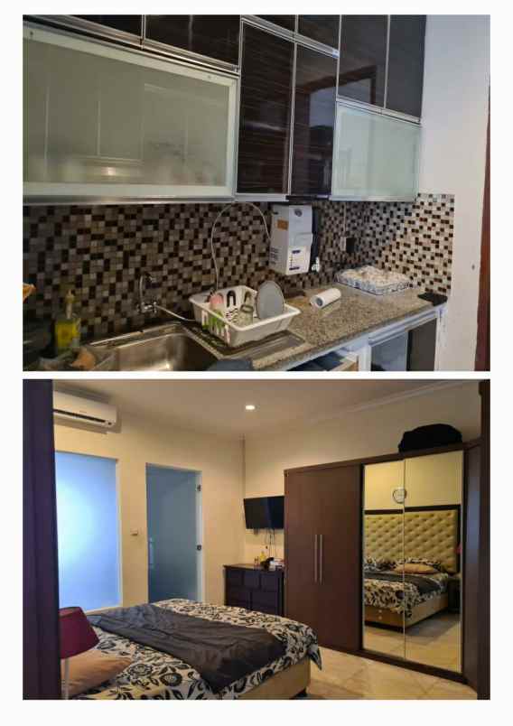 rumah mewah townhouse 2 lantai ff s pool shm b u b