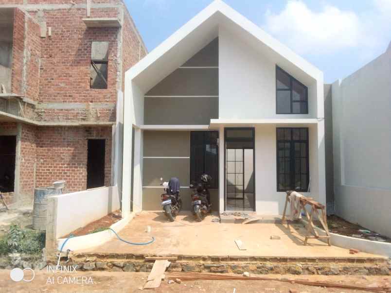 rumah model scandinavian dekat ke unila