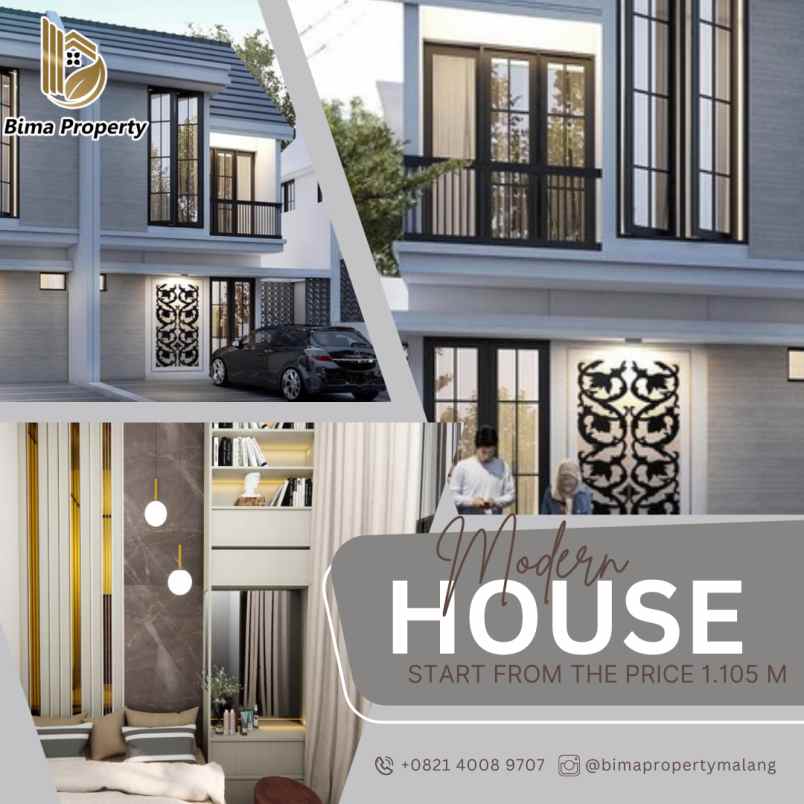 rumah modern minimalis baru grees