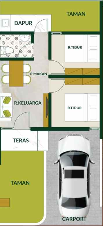 rumah modern minimalis murah dp 0