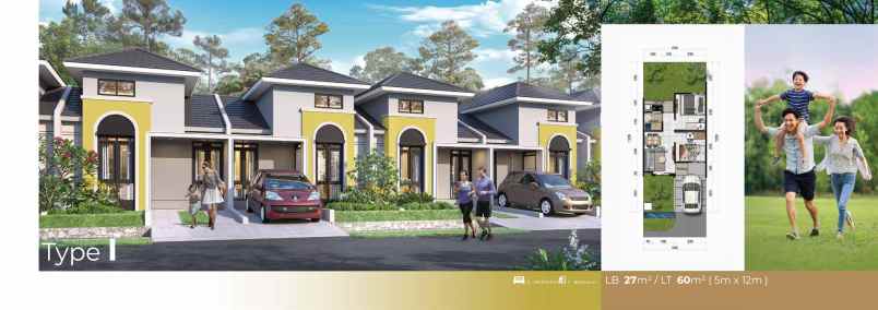 rumah murah dp 0 citra maja raya