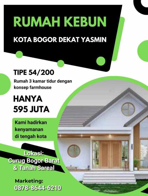 rumah murah kedungwaringin cimanggu bogor