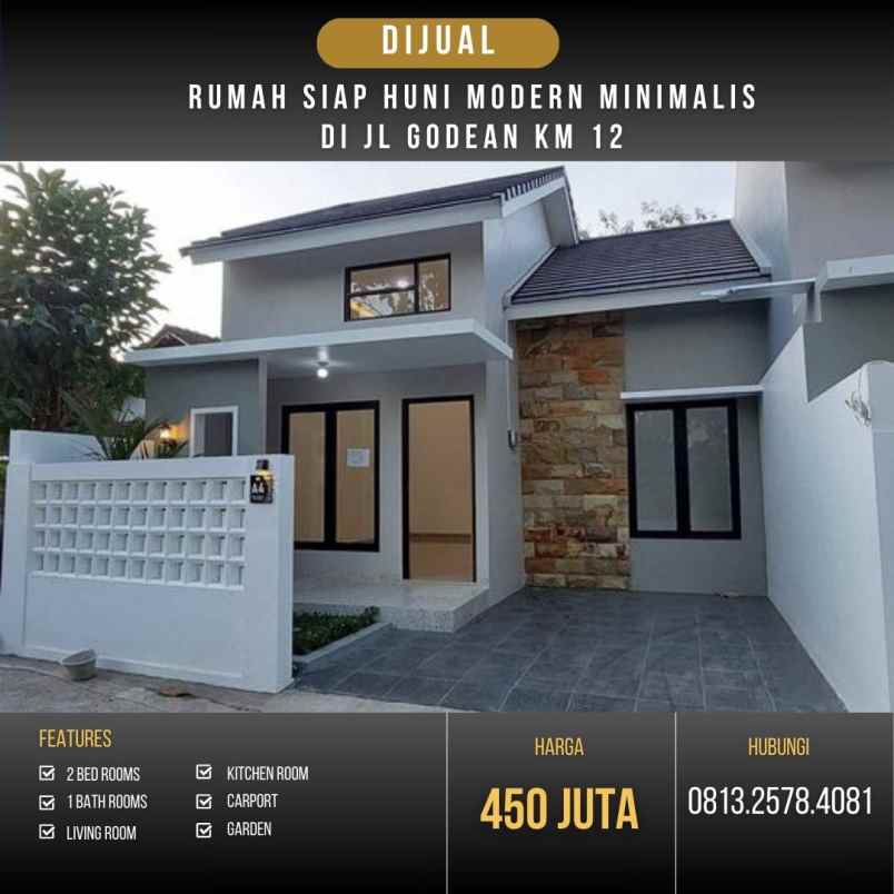 rumah murah siap huni dekat pasar godean