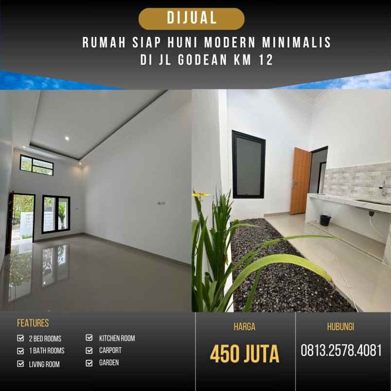 rumah murah siap huni dekat pasar godean