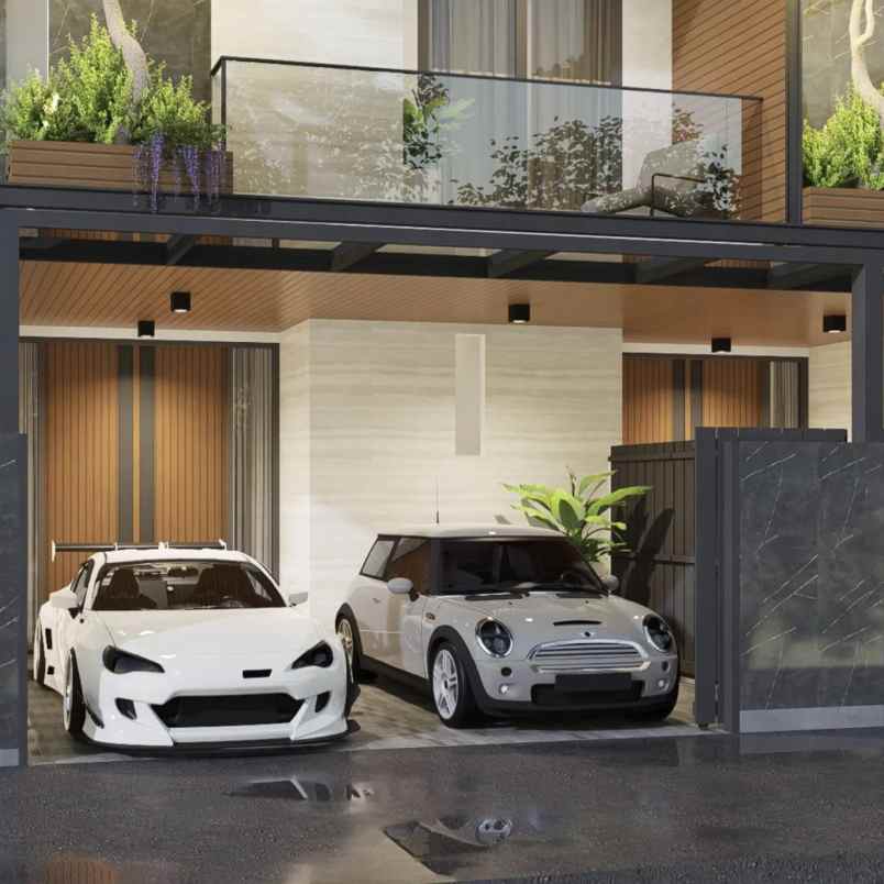 rumah pojok ready unit dukuh kupang 3 lantai high spec