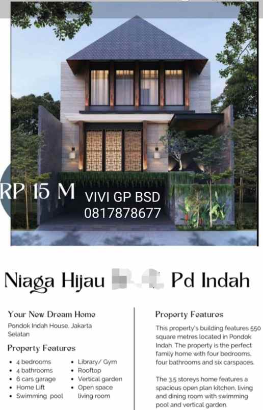 rumah pondok hijau