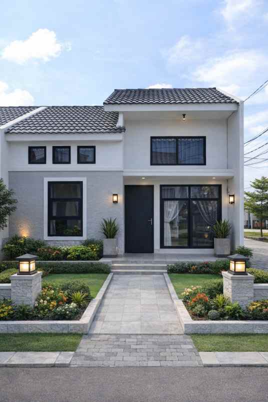 rumah subsidi murah desain minimalis modern