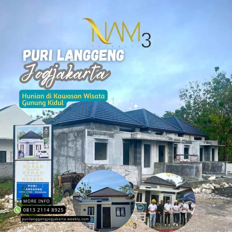 rumah tanpa dp di puri langgeng jogjakarta