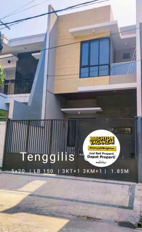 rumah tenggilis baru gress