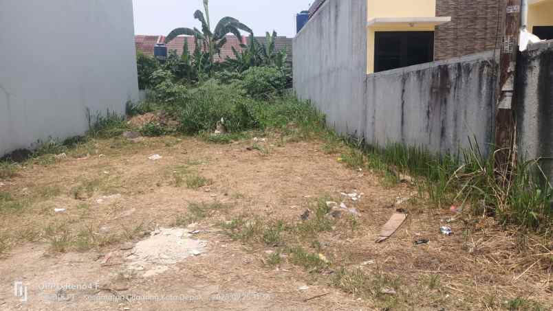 tanah 174 m2 siap bangun dekat grand depok city