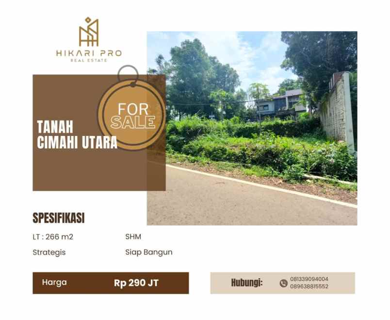 tanah cocok untuk invest cimahi