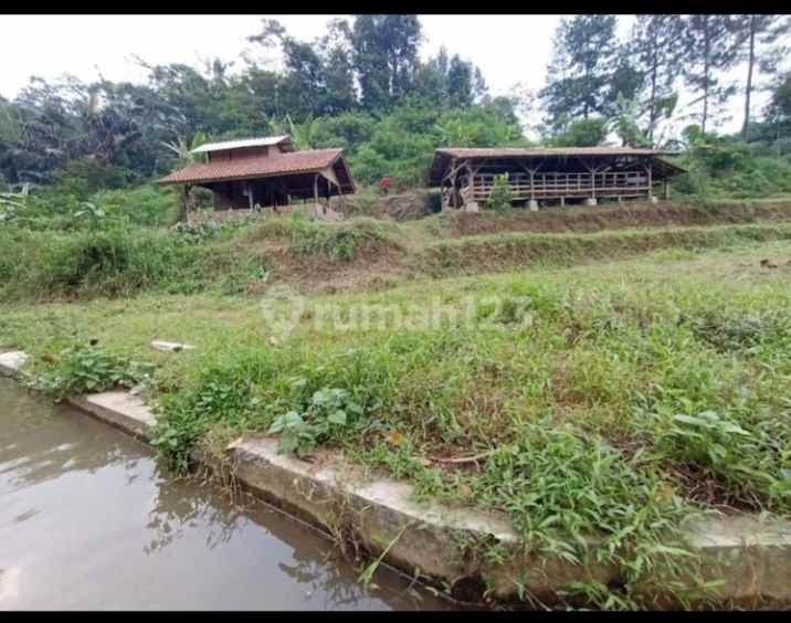 tanah dekat wisata sungai view bagus ciater subang