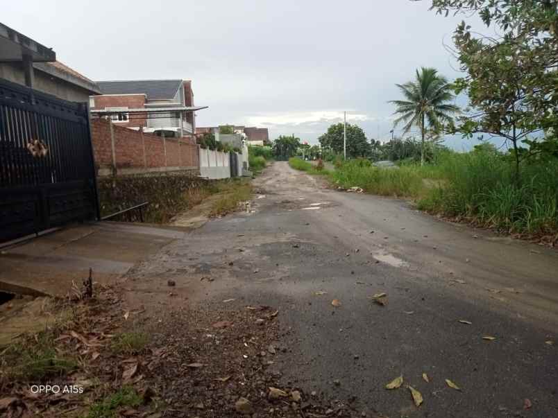 tanah di jalur dua kemiling luas 260m surat shm