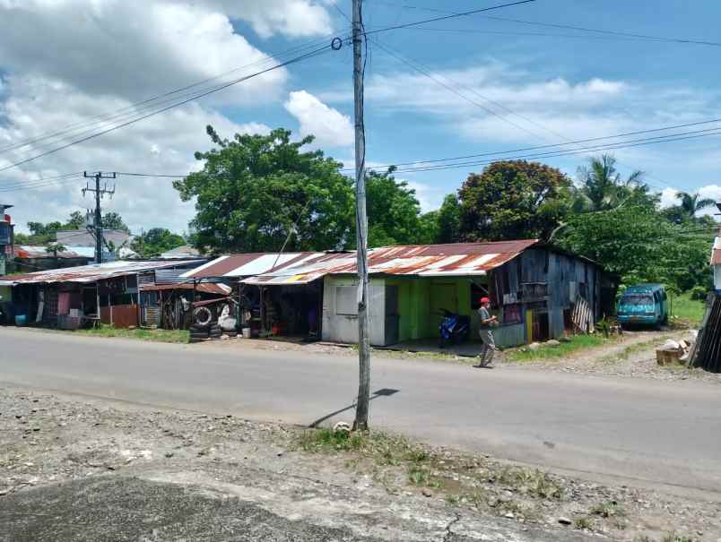 tanah dijual pinggir jalan