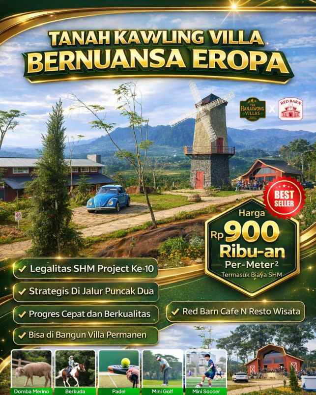 tanah kavling di sukamakmur bogor