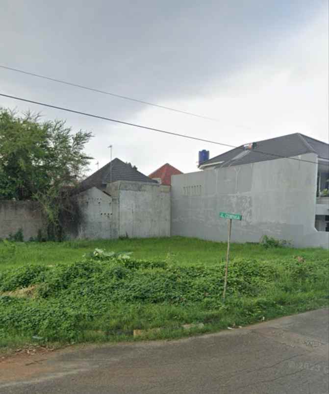 tanah kavling hook di taman modern jakarta timur