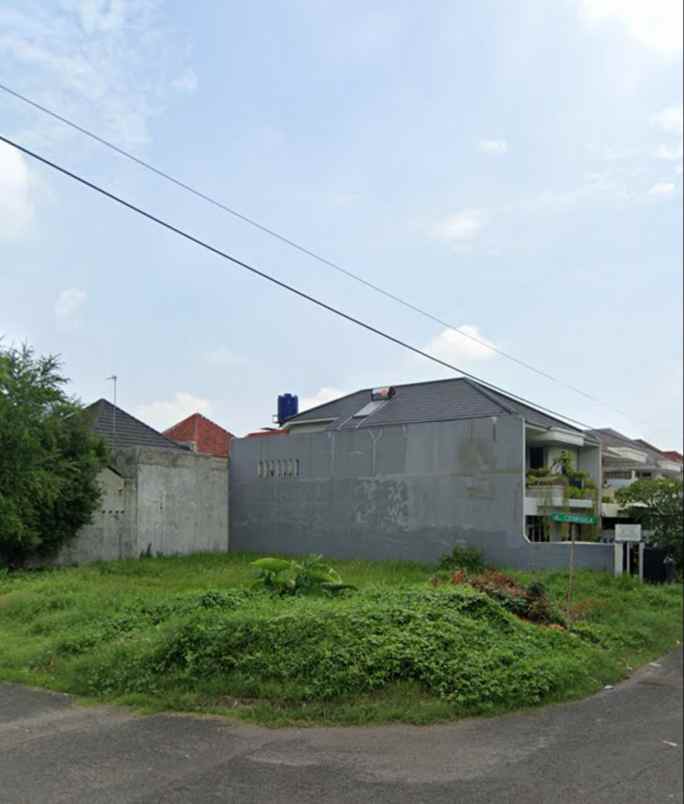 tanah kavling hook di taman modern jakarta timur