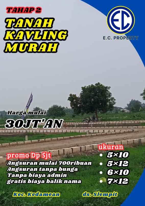 tanah kavling murah meriah