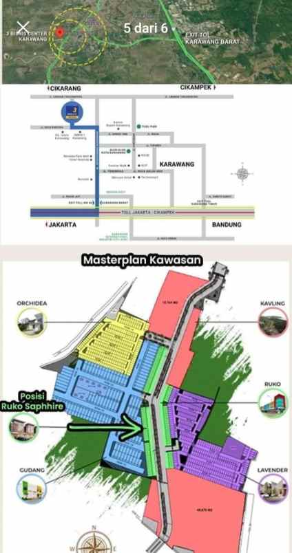 tanah kavling premium dijual