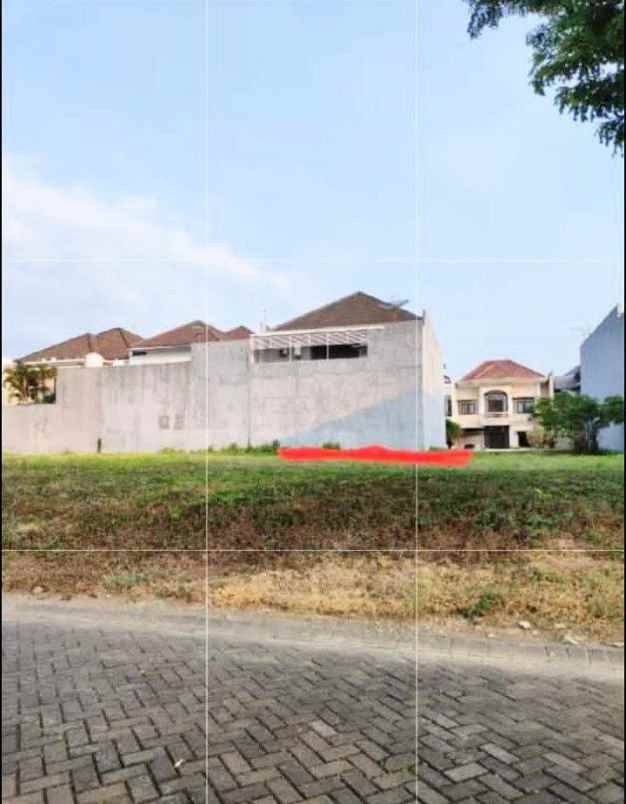 tanah kavling taman golf citraland row jalan 3 4mobil