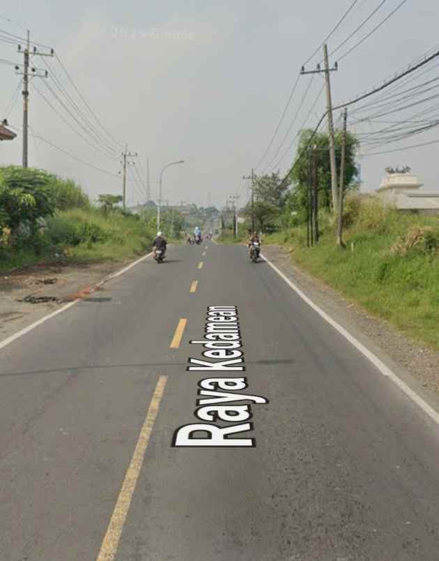tanah komersial dijual jl raya kedamean gresik