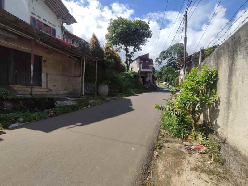 tanah kosong pinggir jalan lokasi cijeruk