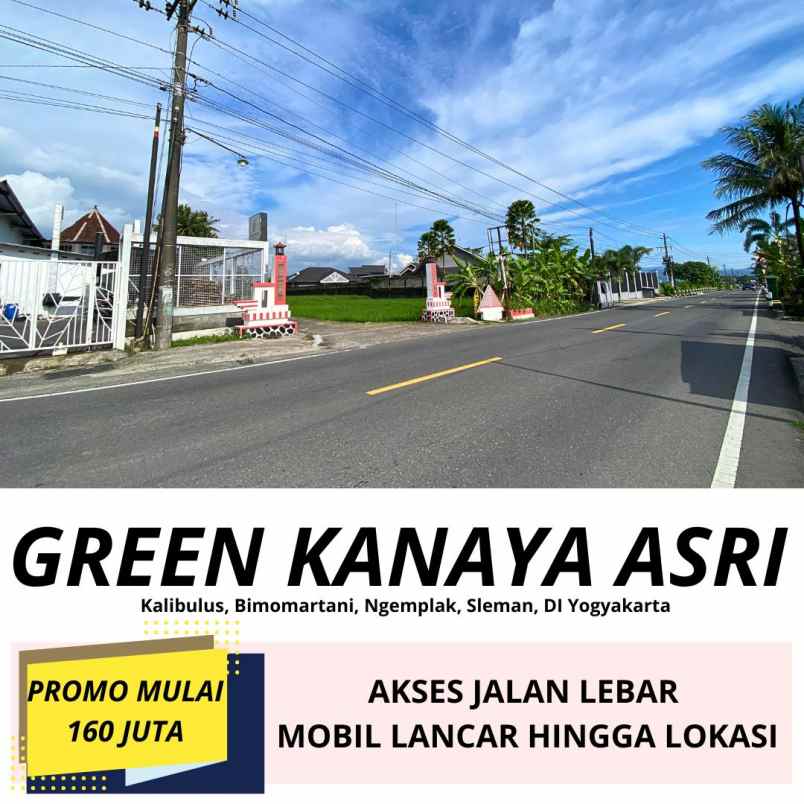tanah strategis 160 juta di sleman timur