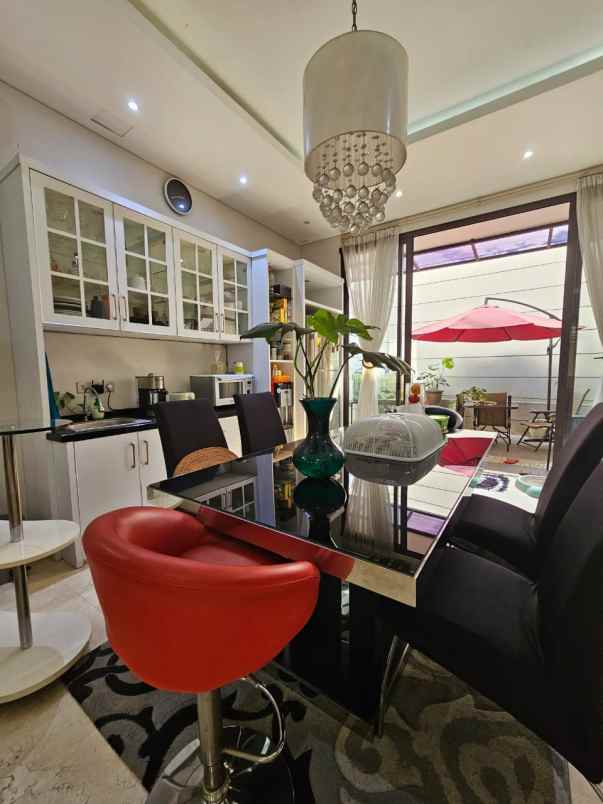 townhouse modern pondok pinang 4 kt lt 133 harga 5 5m