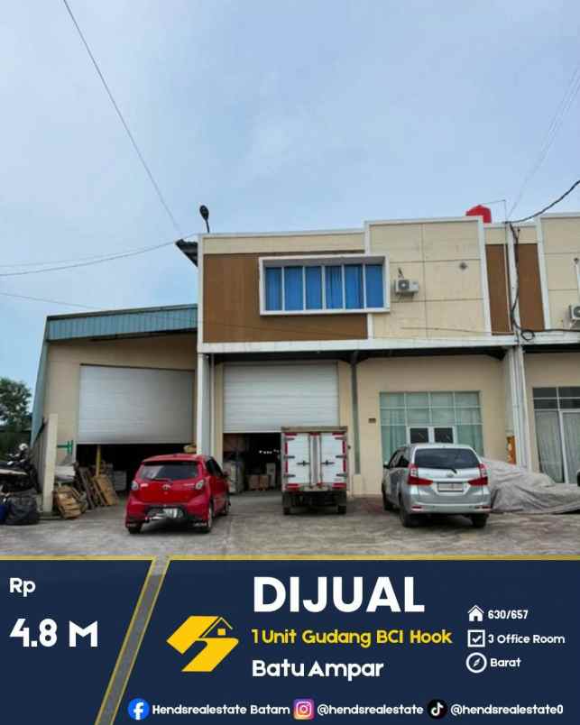 batu ampar dikawasan bci hook tengah siap pakai