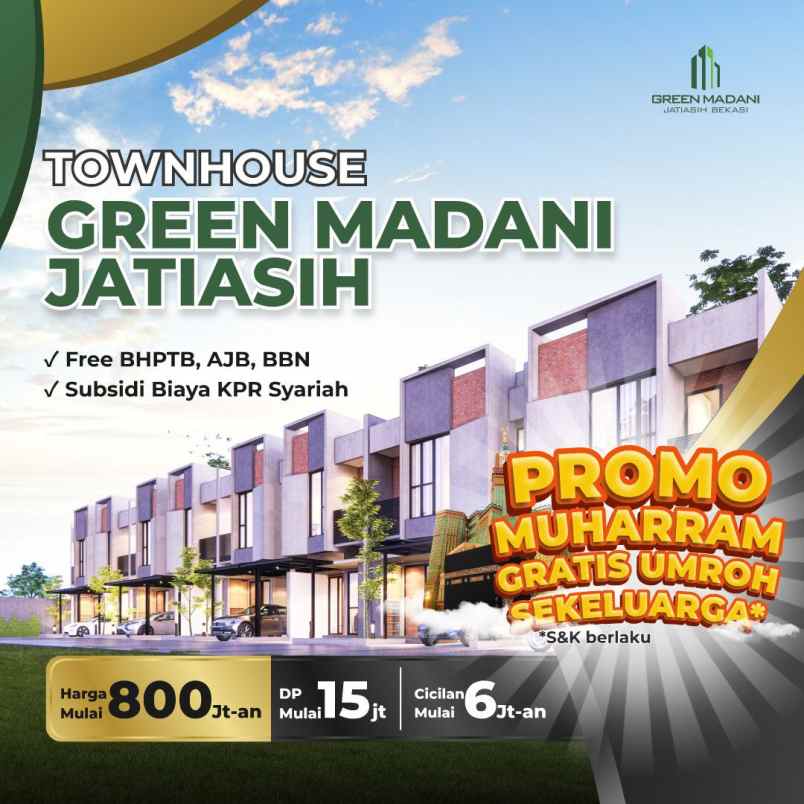 beli rumah sekarang bonus umroh sekeluarga