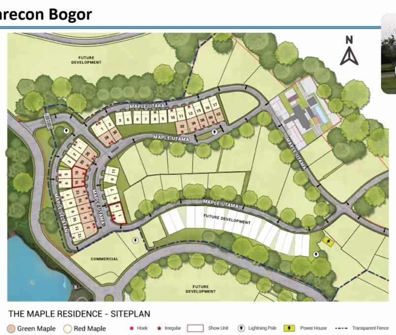 cluster terbaru di summarecon bogor unit terbatas