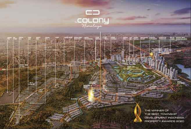 cluster the colony at himalaya lippo karawaci central