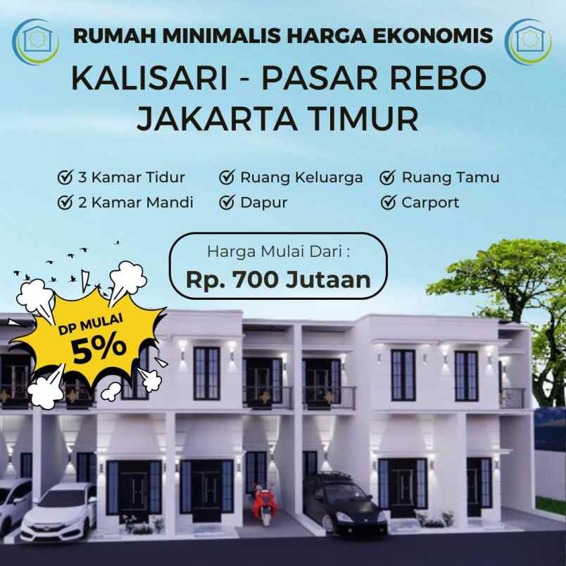 di pasarkan rumah kpr di kali sari