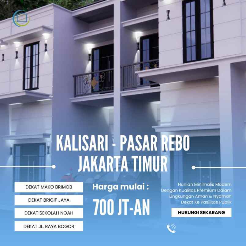 di pasarkan rumah kpr di kali sari