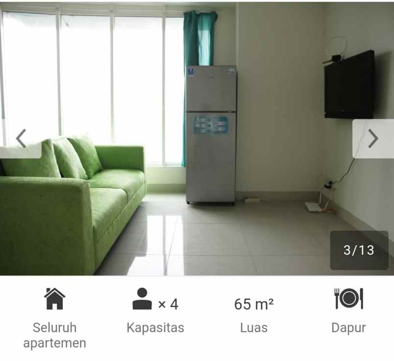 dijual apartemen apartemen kemala lagoon